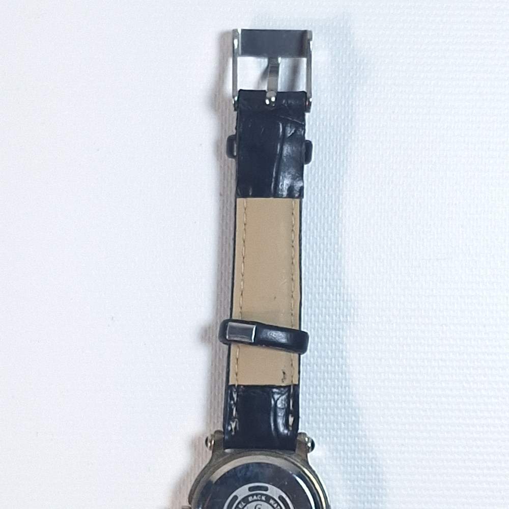 Grand Louis Silver Tone Floating Rhinestones Ladies Watch, New Battery - Picture 6 of 11